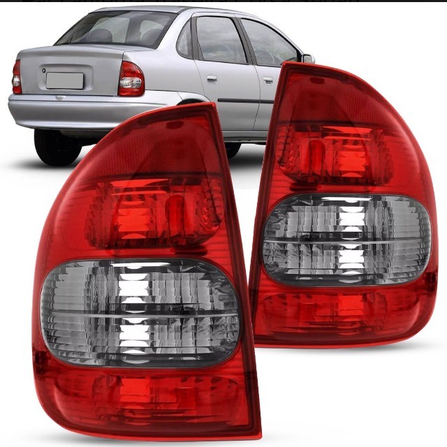 Lanterna Traseira Corsa Sedan Classic 2000 A 2010 