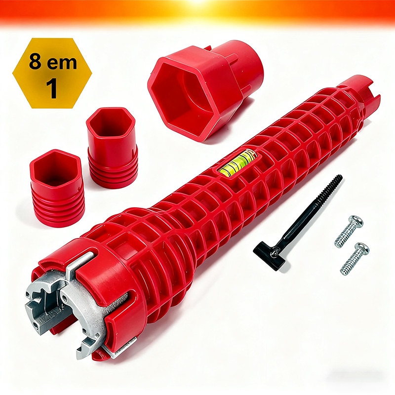 Chave Hidráulica 8 em 1 Chave Para Apertar Cano P