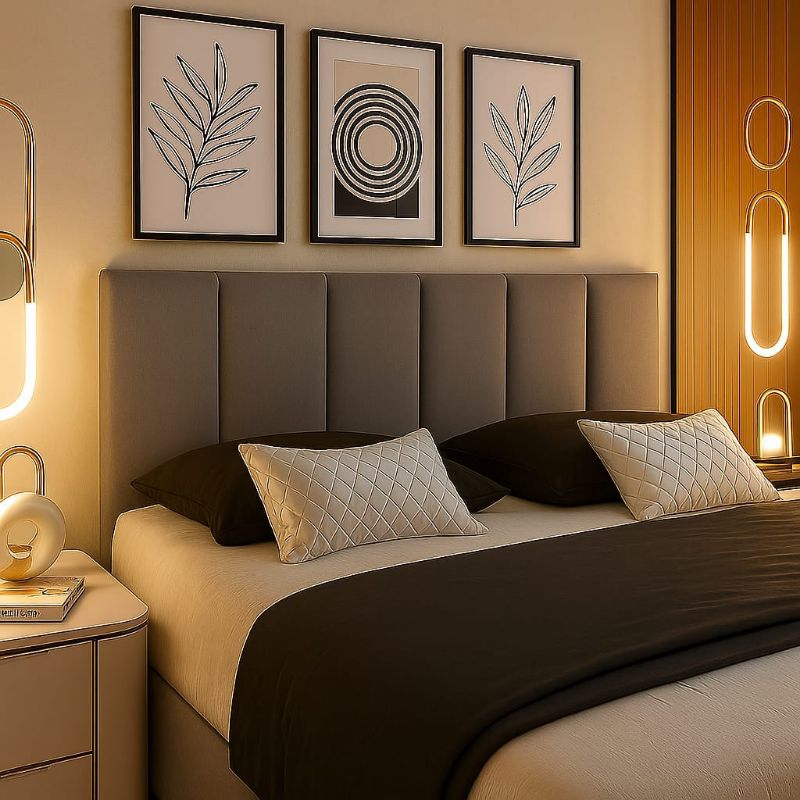 Kit Até 10 Cabeceira de Cama Box Estofada Modular