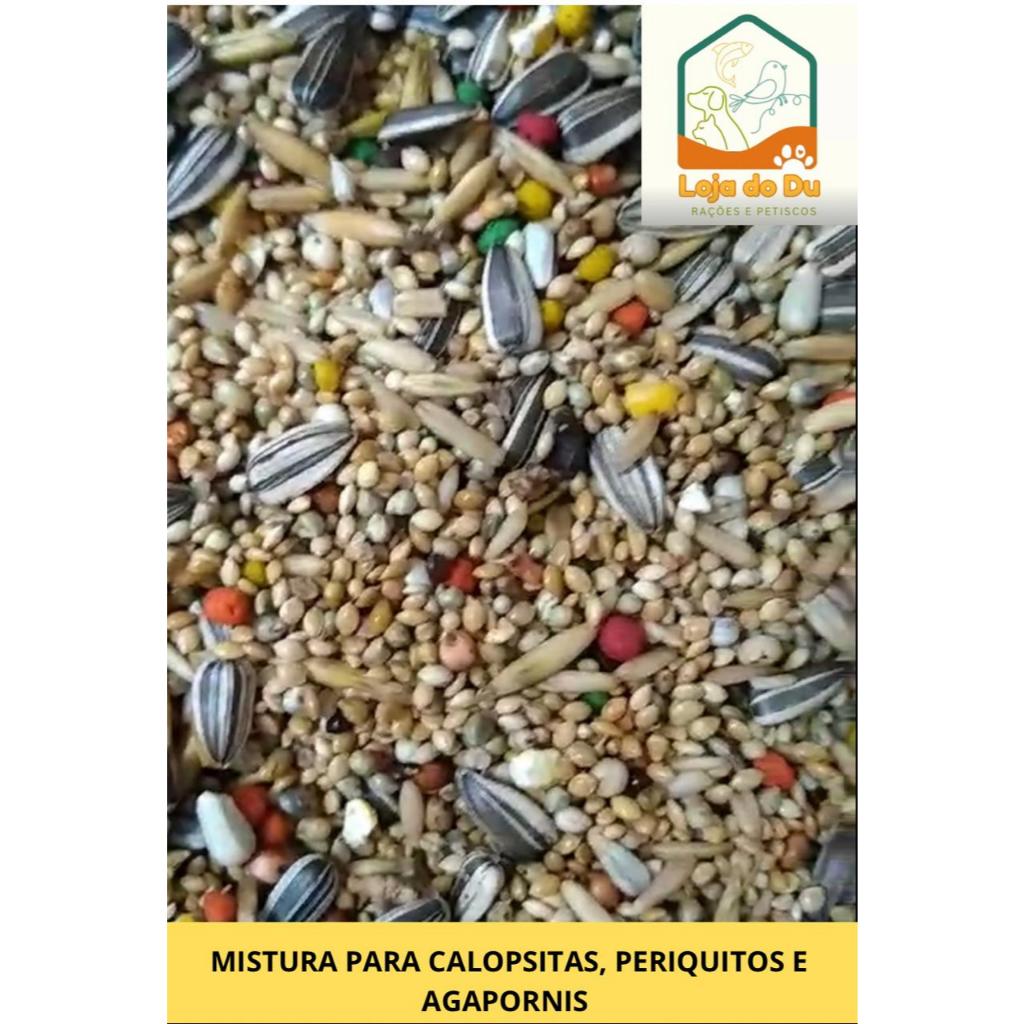 Mistura Calopsita, Periquitos e Agapornis