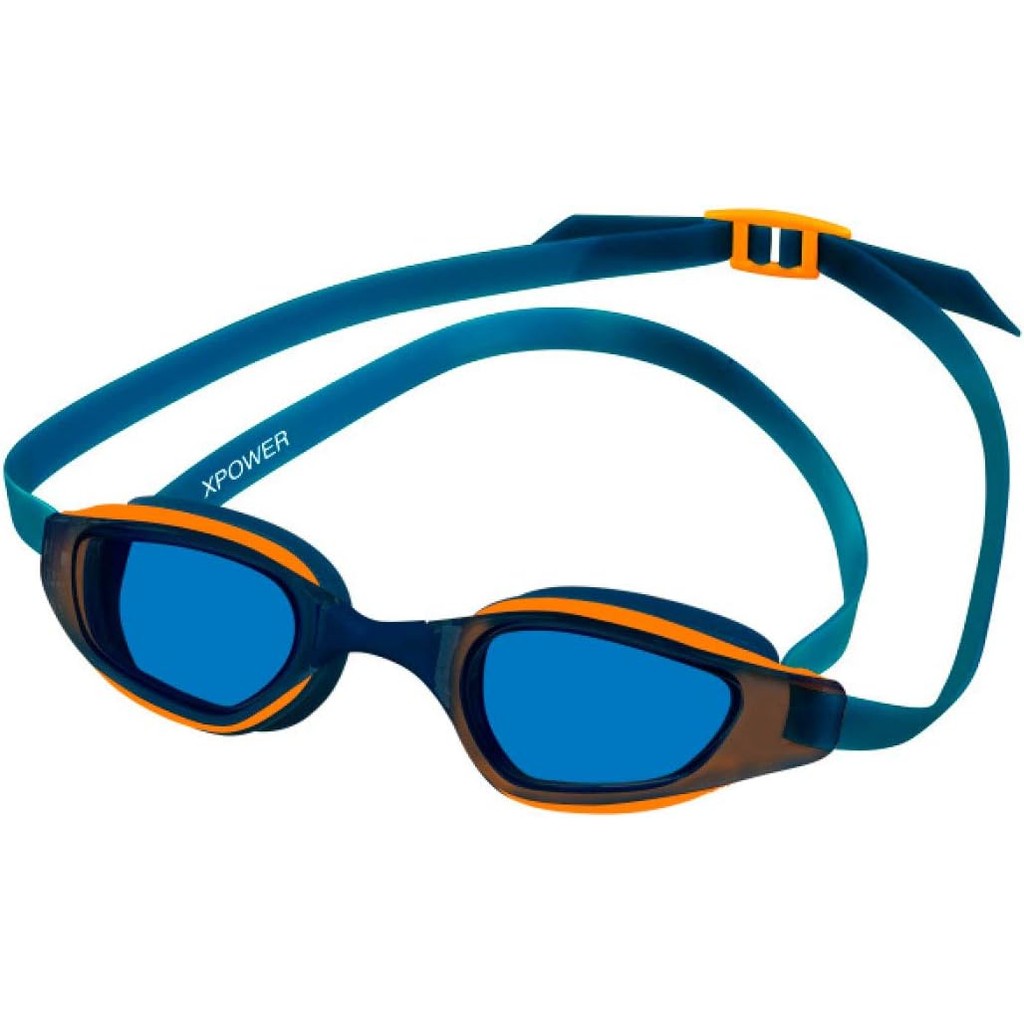 Oculos De Natacao Speedo Xpower Azul E Laranja