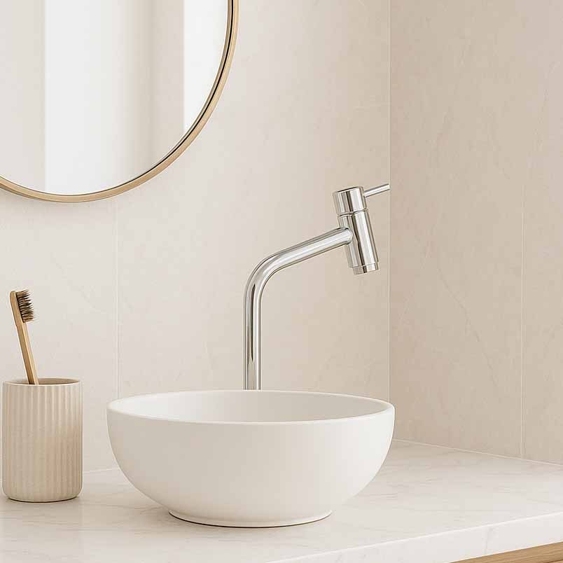 Torneira para Banheiro de Mesa Bica Baixa Cuba de 