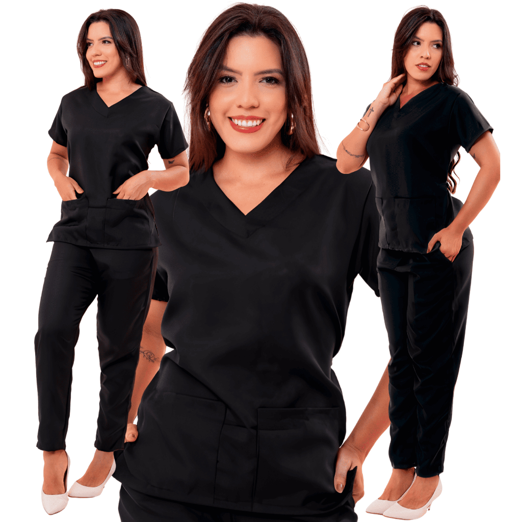 Pijama Cirúrgico Hospitalar Feminino Atacado