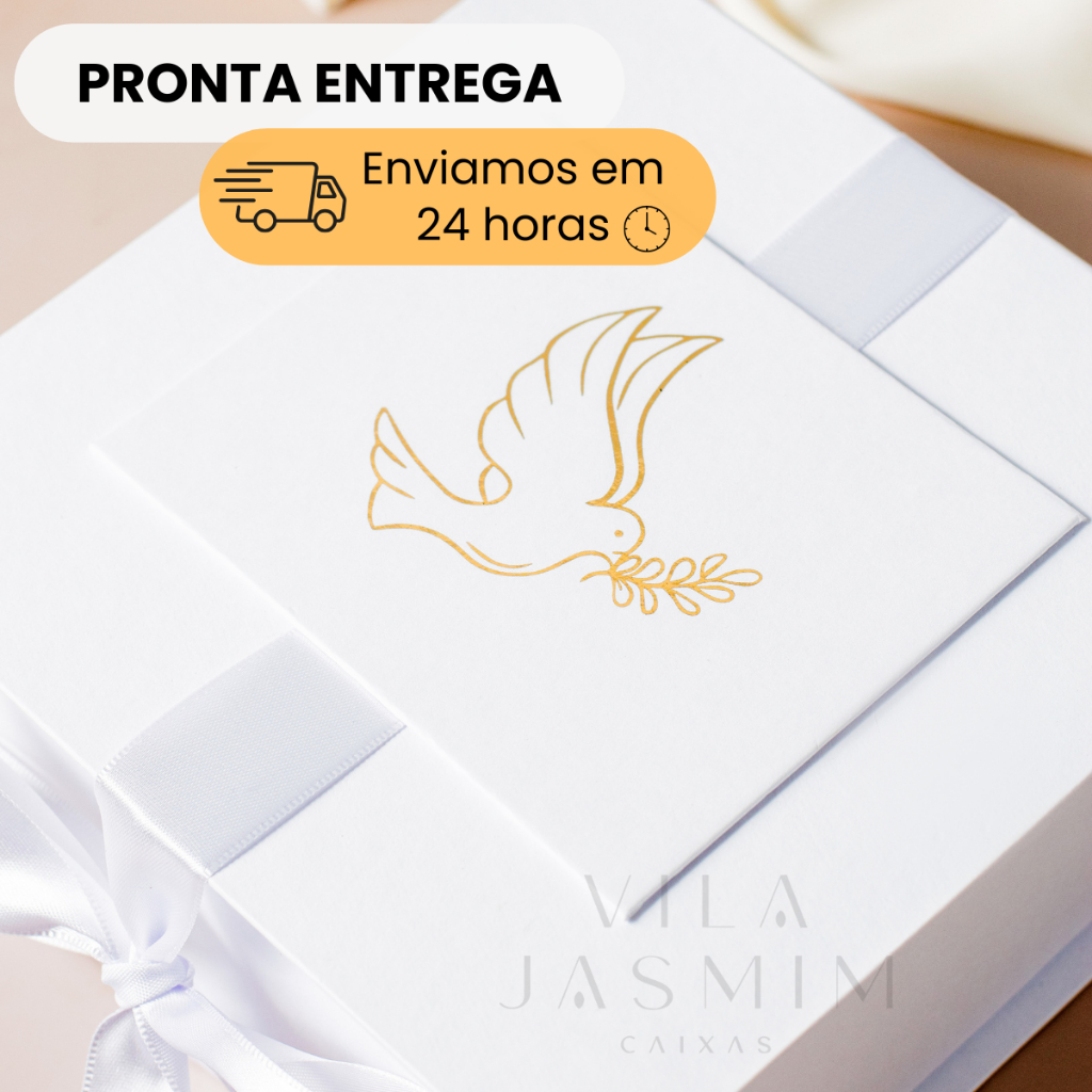 Caixa Convite para Padrinhos Batizado Casamento Cr