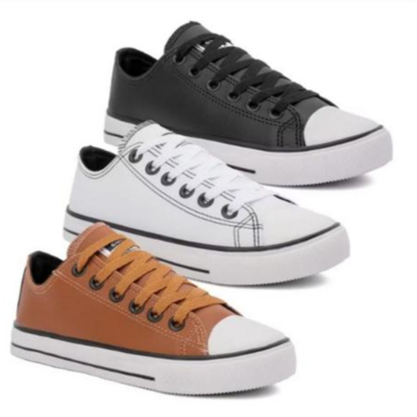 TENIS CASUAL UNISSEX VULCANIZADOS