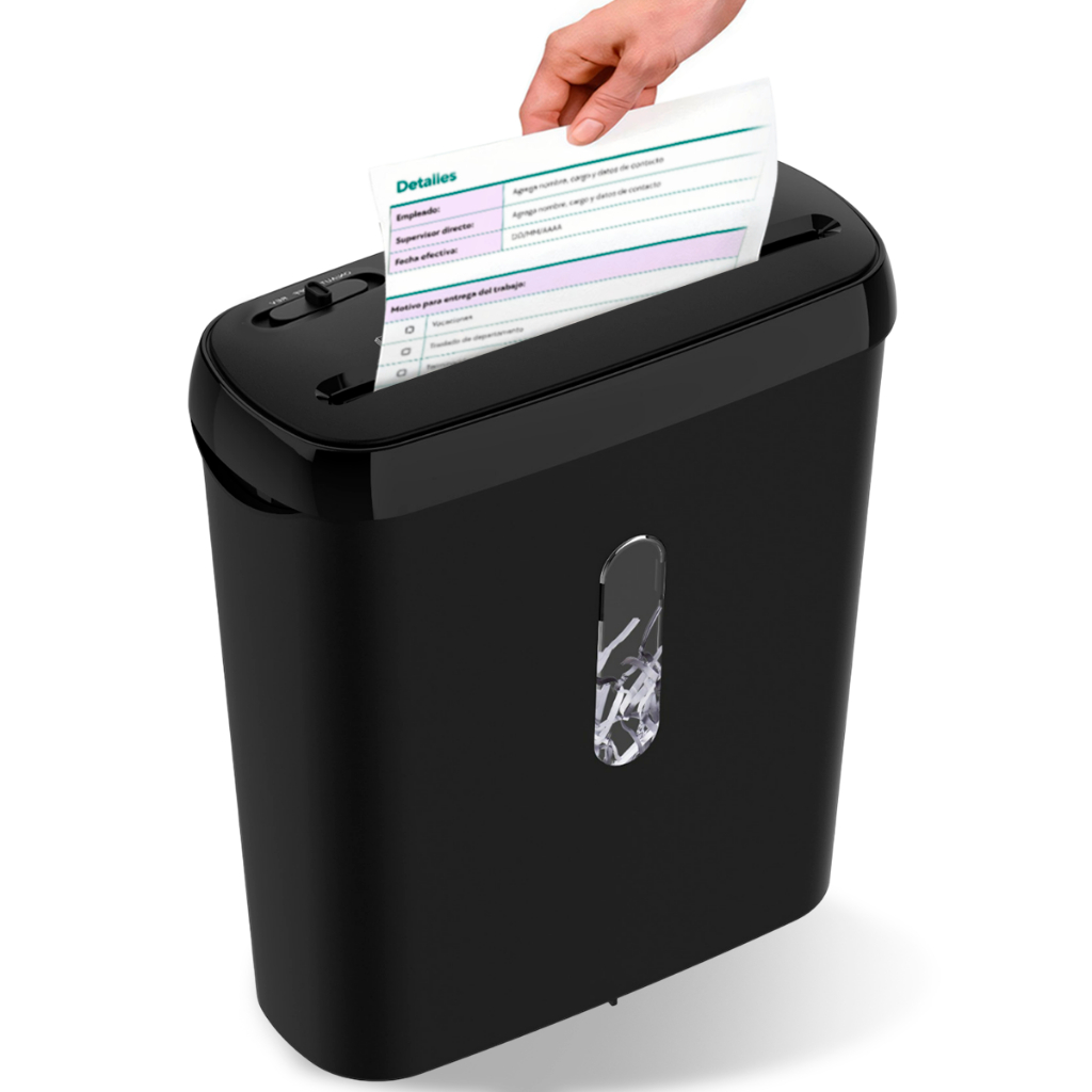 Fragmentadora de Papel Yamax 6 Folhas  Corte em Ti