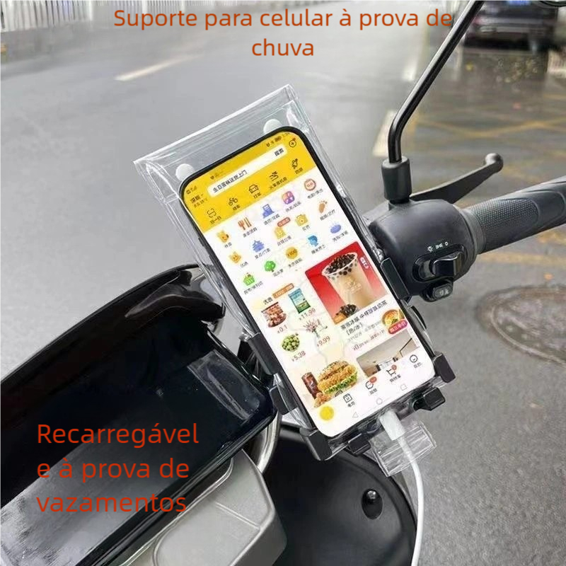 Capa de Telefone Recarregável À Prova Dágua 