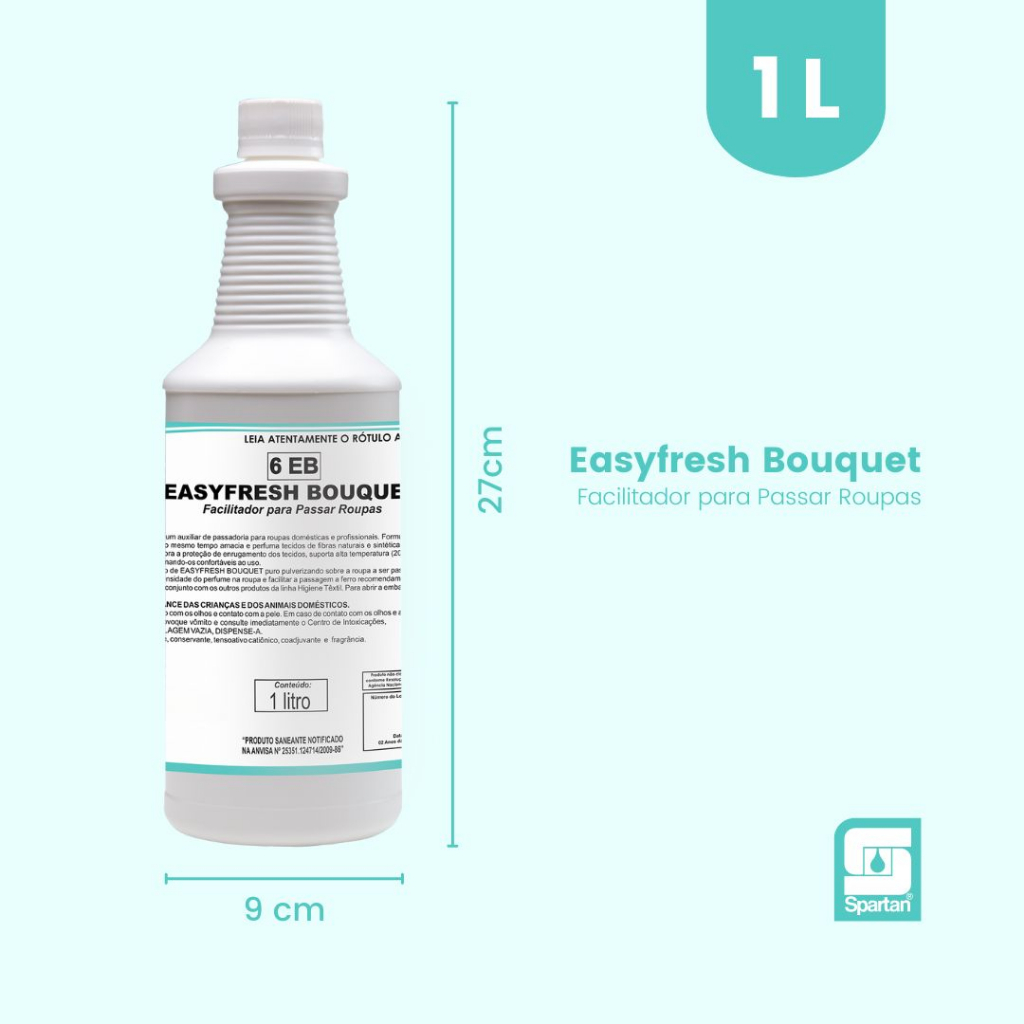 EasyFresh Finalizador De Passar Roupas Perfuma Che