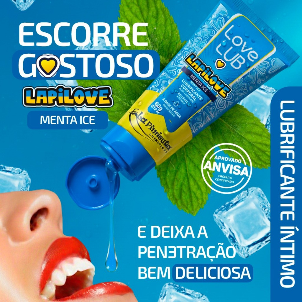 LUBRIFICANTE ÍNTIMO LAPILOVE – DEIXE O ORAL