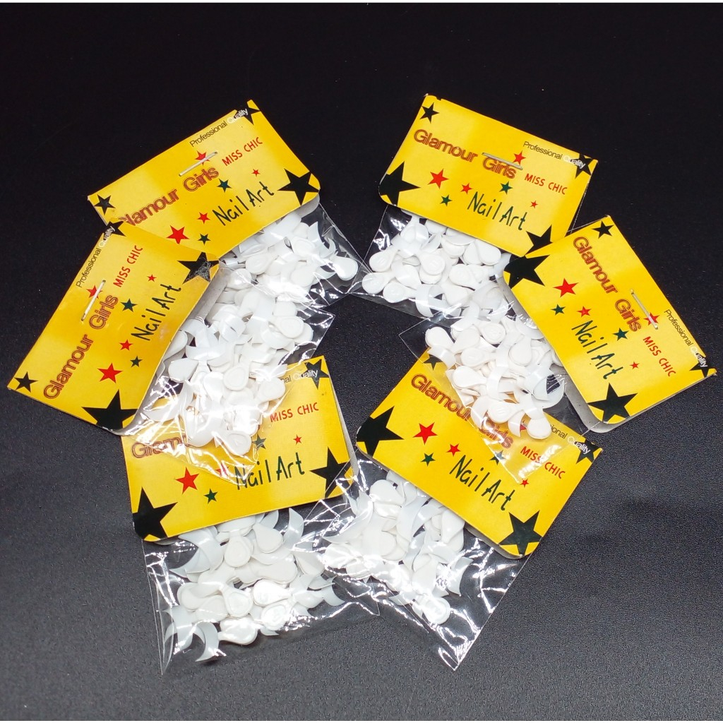 Tips Francesinha Saquinho Com 25 Unidades Para Gel