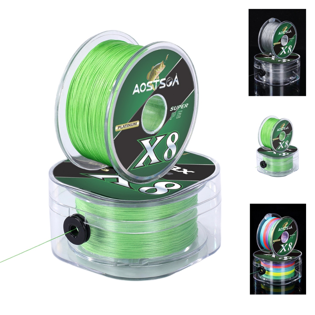 Linha De Pesca Multifilamento 300m/500m 8 Fios 100