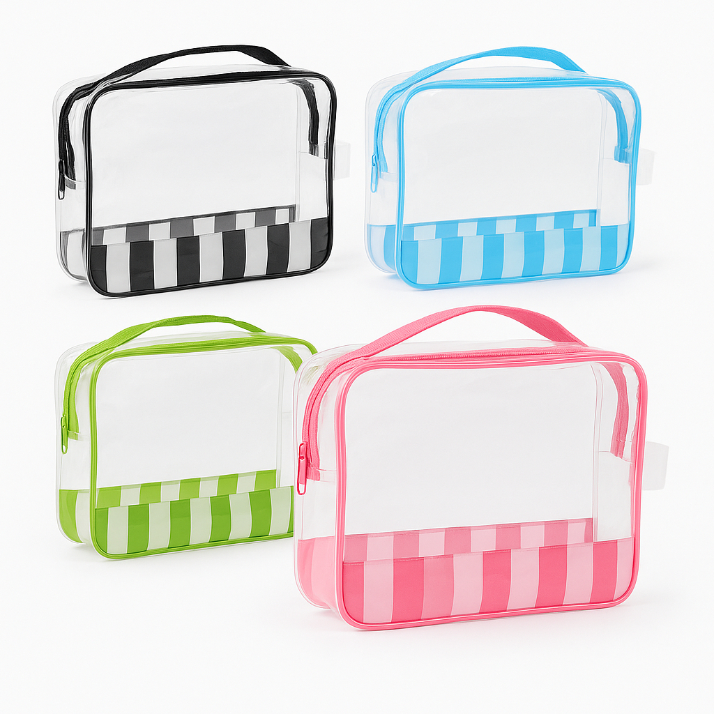 Nécessaire Transparente para Viagem Nécessaire d