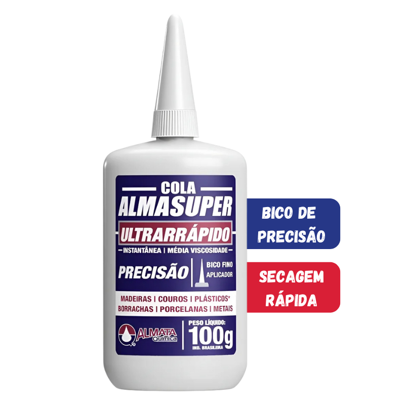 Cola Instantânea Almasuper 100g | Bico de Precis�