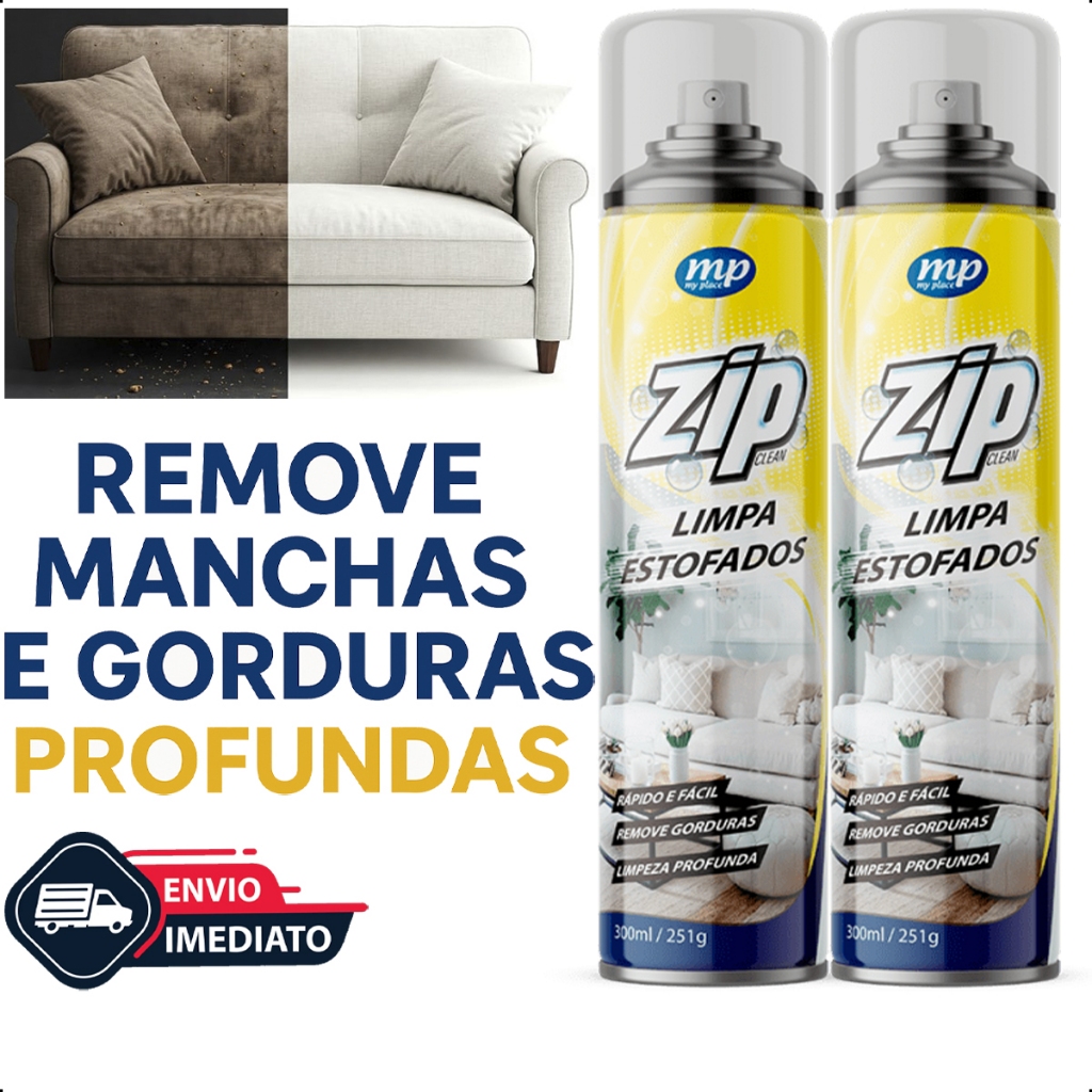 Kit 2 Limpa ESTOFADOS Espuma Para Limpeza de Estof