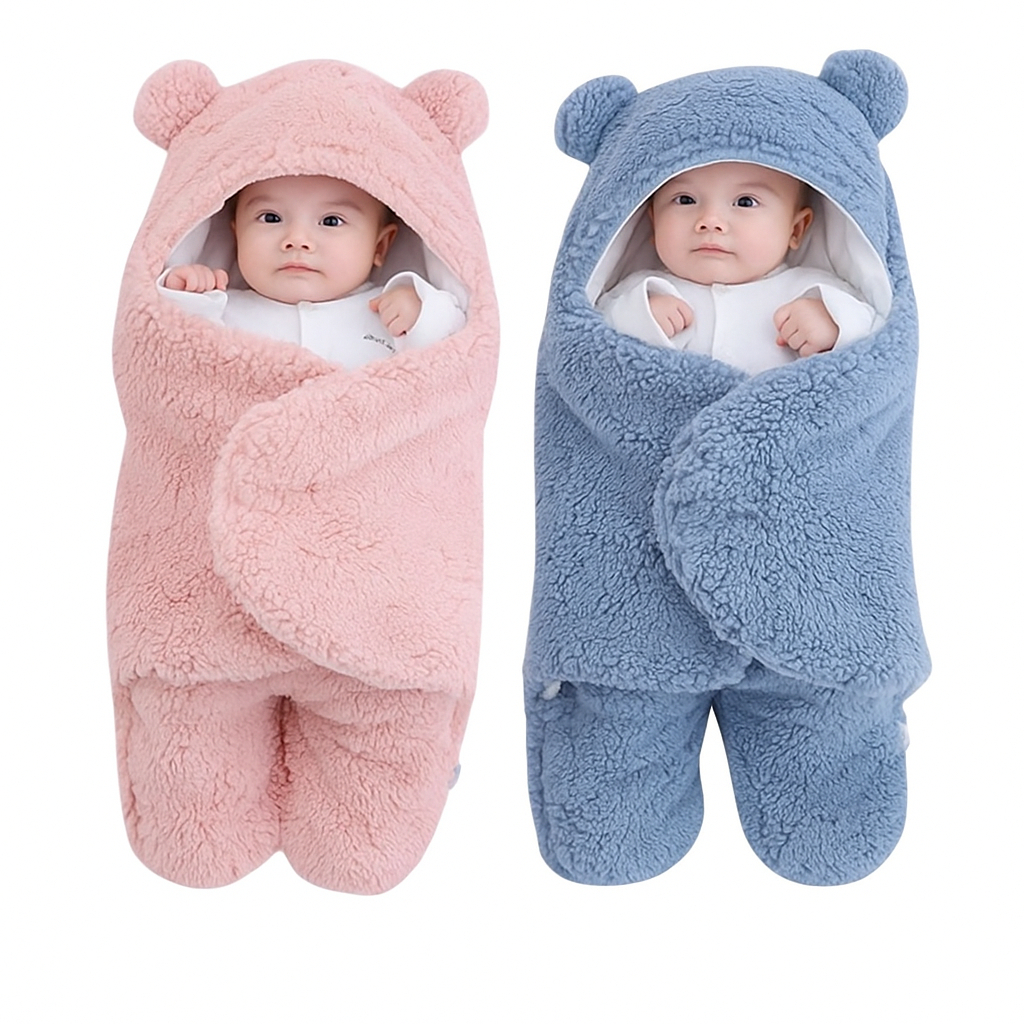 Saco de Dormir para Bebê Ursinho Menino Menina Sa