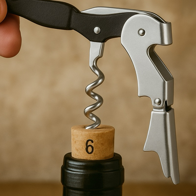 Saca Rolhas E Abridor De Garrafas 16,5 Cm Forte de