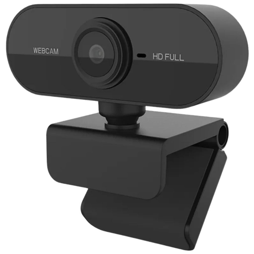 Webcam Full HD 1080p com Microfone Embutido USB Pl