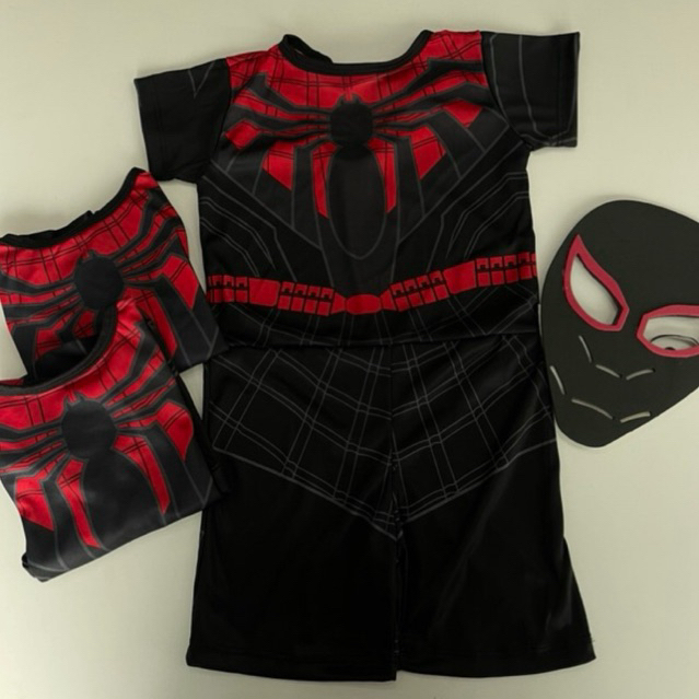 fantasia homem aranha negro