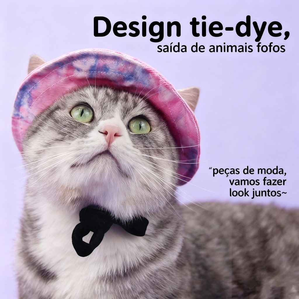 Chapéu Protecção solar colorida Ajustável com 