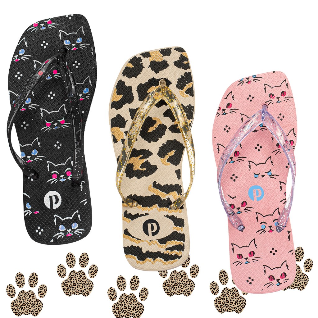 Kit Chinelo Feminino Casual Macio Confortável