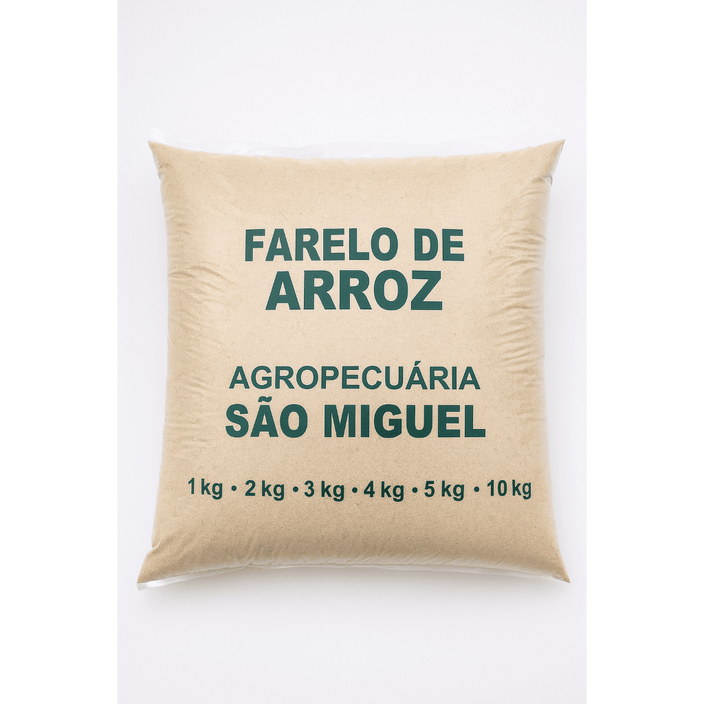 Farelo de Arroz Agranel Ideal Para Ceva e Massa de