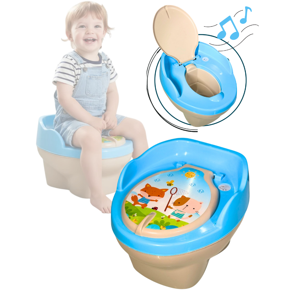 Troninho Infantil Musical 3×1 Penico Assento 