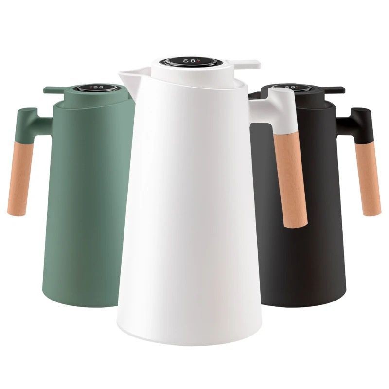 Garrafa Térmica Termometro Digital Café Chá Nó