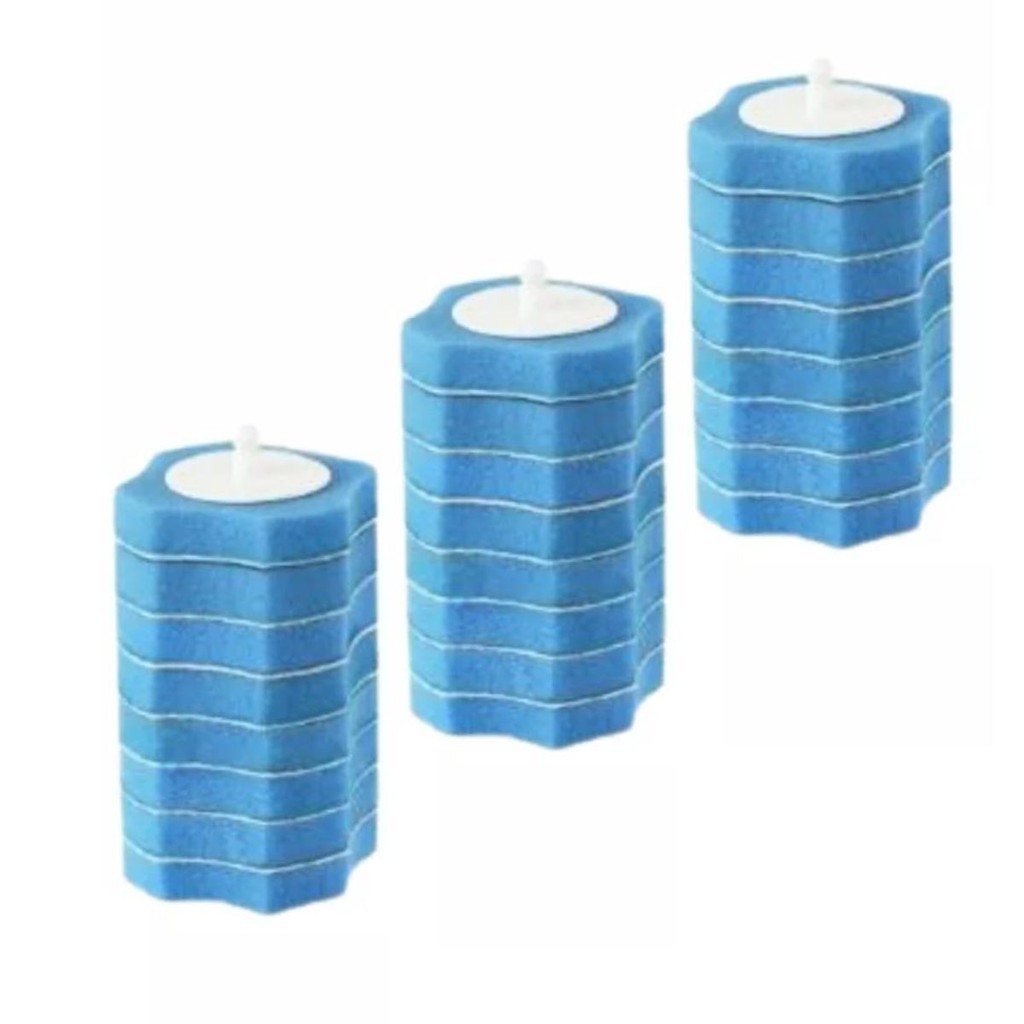 24 Refil Descartável para Escova de Limpeza de Va