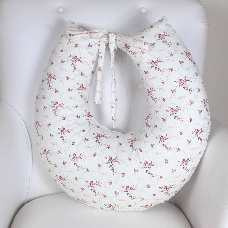 Almofada Para  Amamentação Laço100% Algodão Z�