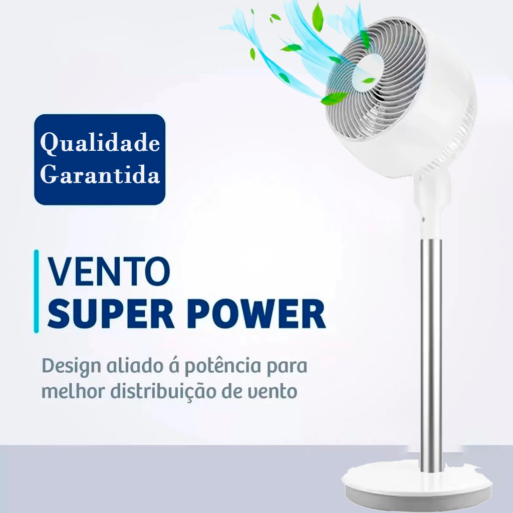 Ventilador 100cm – 1 Metro Ajuste De Altura 