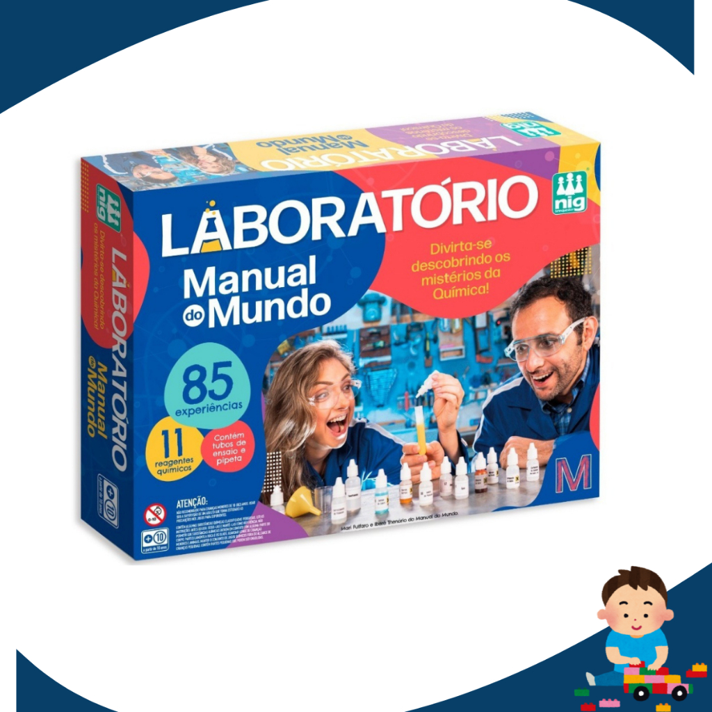 Laboratório Manual Do Mundo Jogo 85 Experiência 