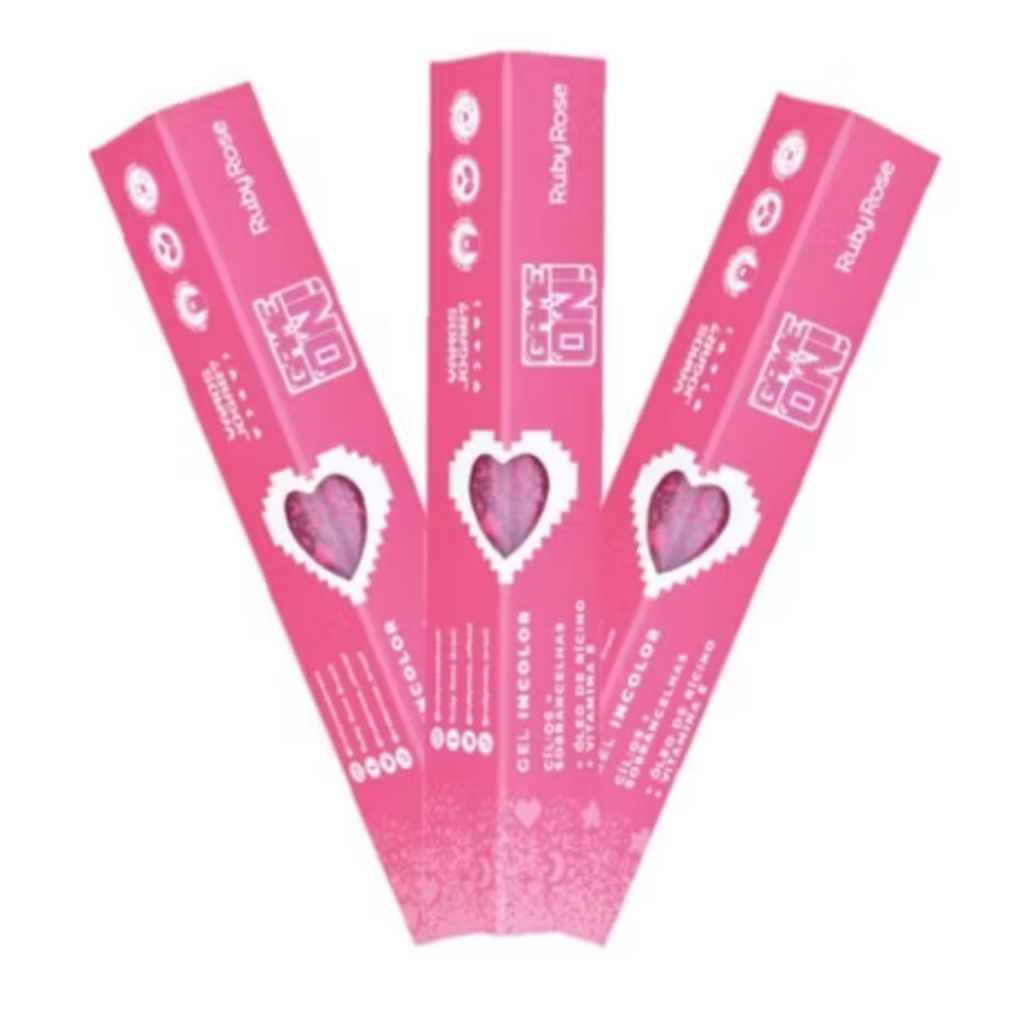 GEL INCOLOR CÍLIOS Ruby Rose + SOBRANCELHAS GAME 