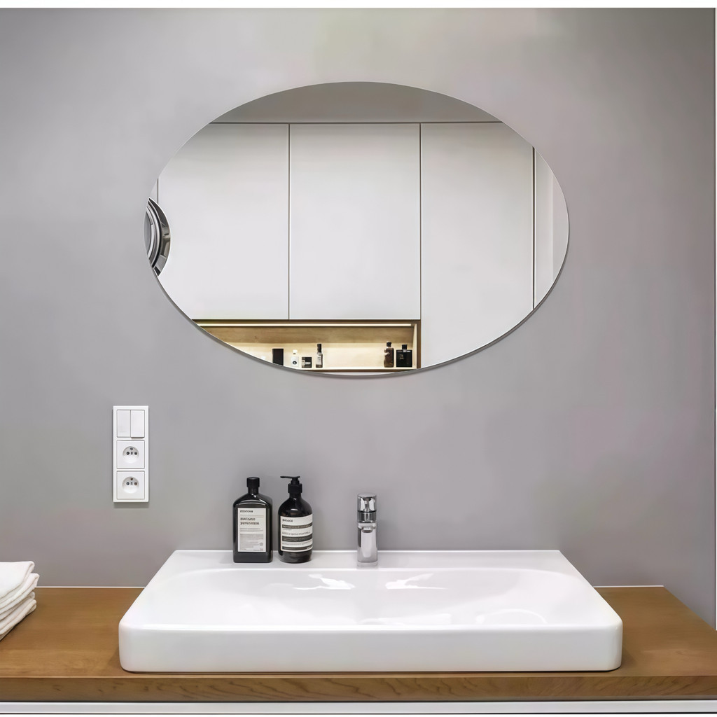 Espelho Adesivo Plástico Decorativo Flexível Ade