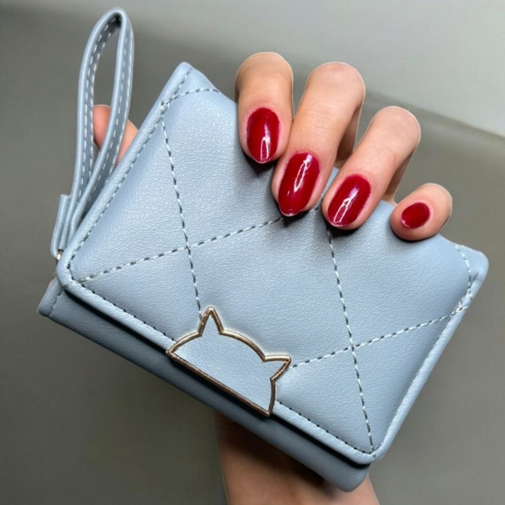 Carteira Feminina Porta Cartão Documentos Moedas 