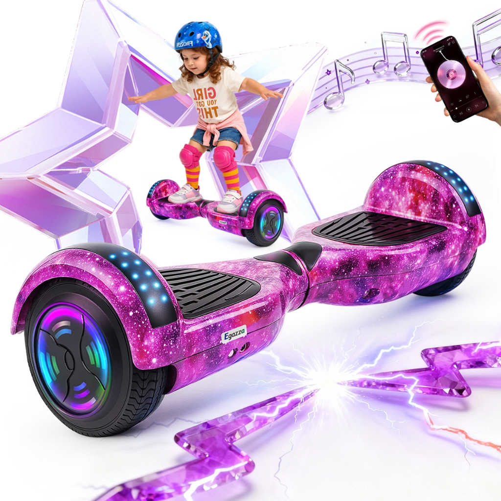 ExclusivasEgazza 6.5 Infantil Hoverboard Skate Com