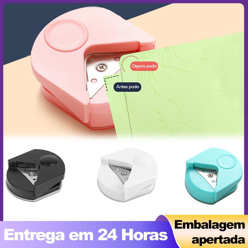 Mini Arredondador de Canto de papel Portátil Cort