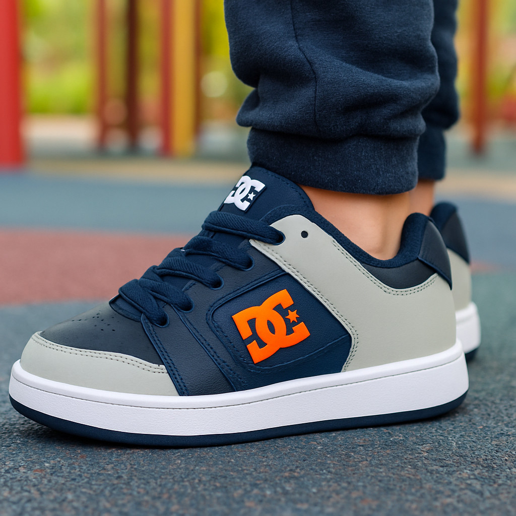 Tênis Infantil DC Manteca Shoes Estiloso Novo Lan