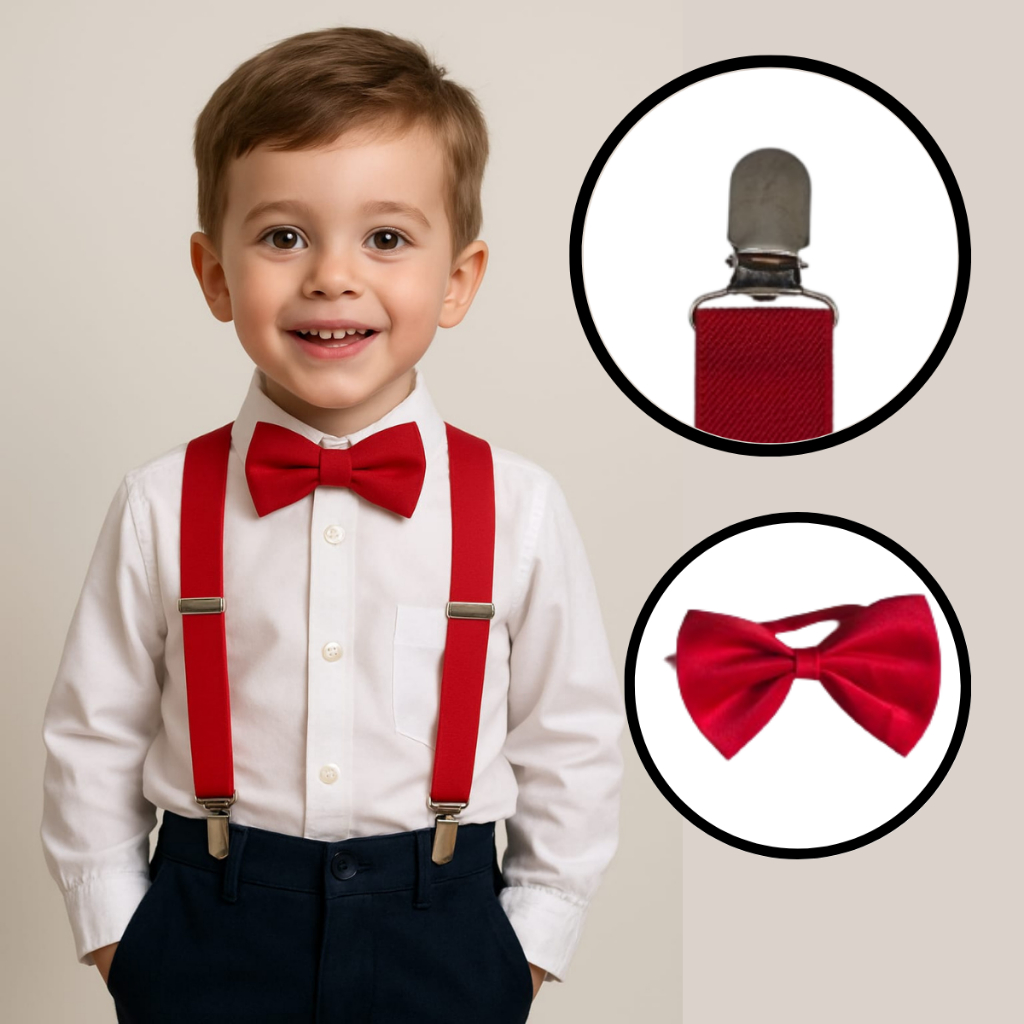 Kit Suspensorio Infantil Masculino Noivinho Pagem 