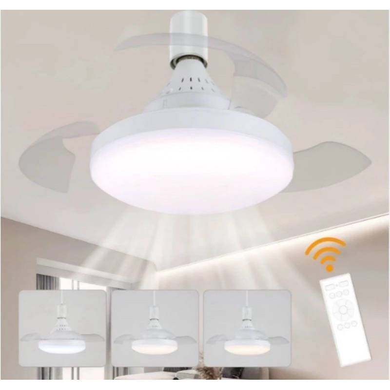 Ventilador de Teto Silencioso Econômico com Lâmp