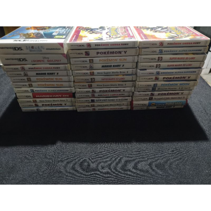 jogos Nintendo 3ds pokémon super Mario Mario kart