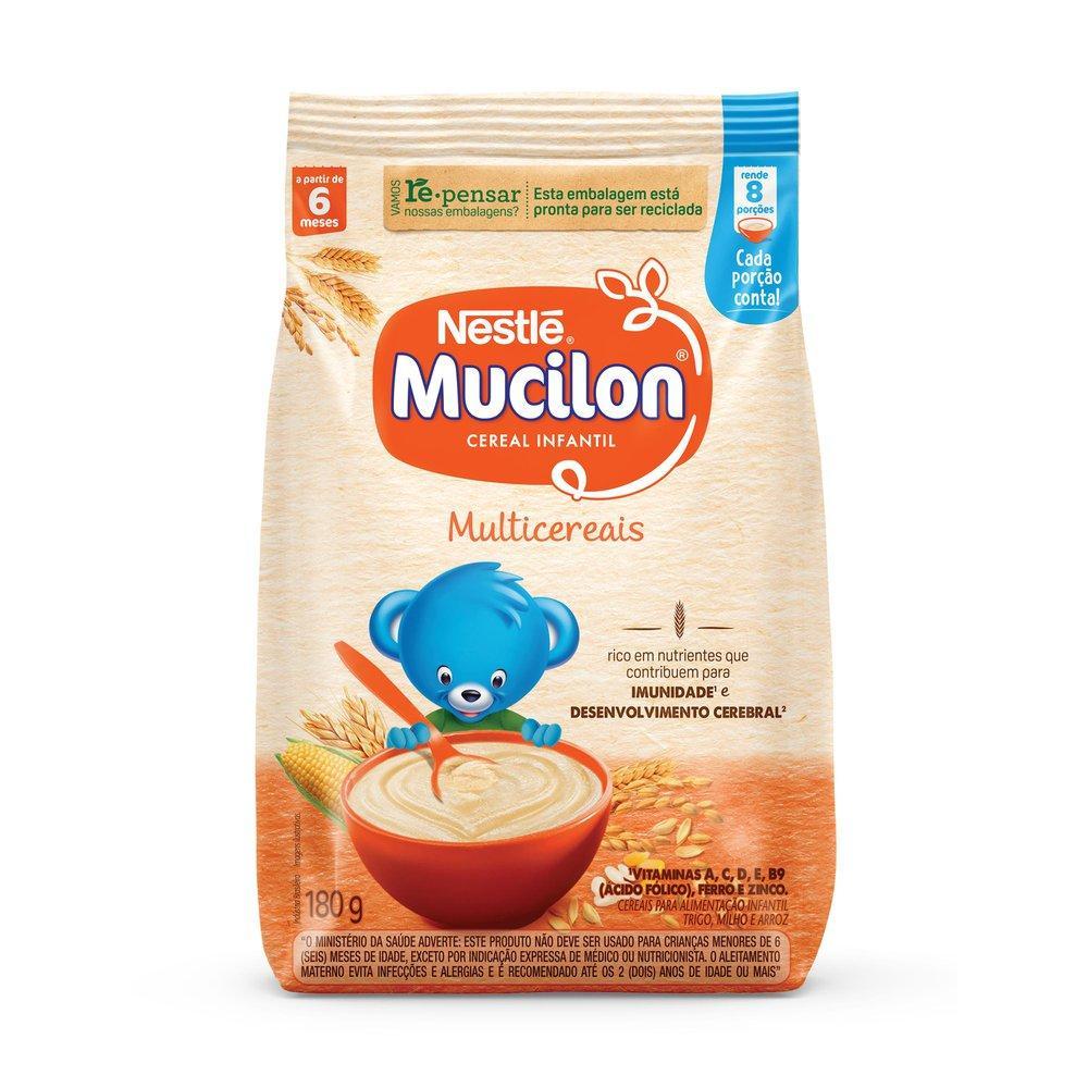 CEREAL INFANTIL MUCILON MULTICEREAIS 180G