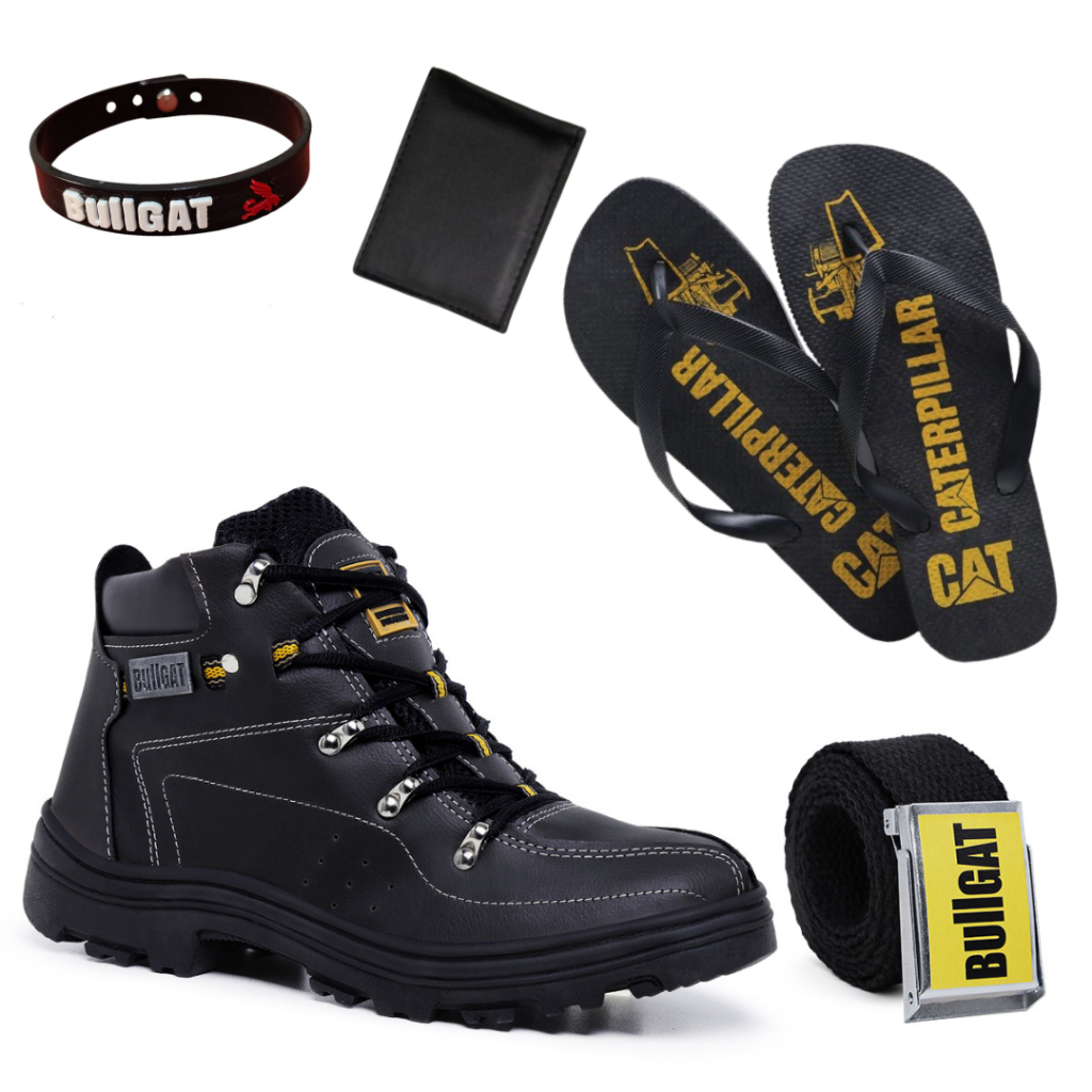 Bota Coturno Adventure Bullgat Masculino Oferta ki