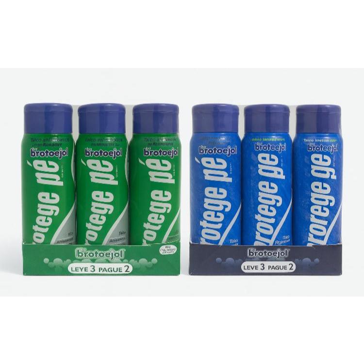 Kit Talco para os pés  Protege Pé Brotoejol Leve