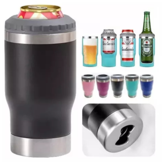 Copo Térmico Aço Inox Porta Garrafa Latinha Cons