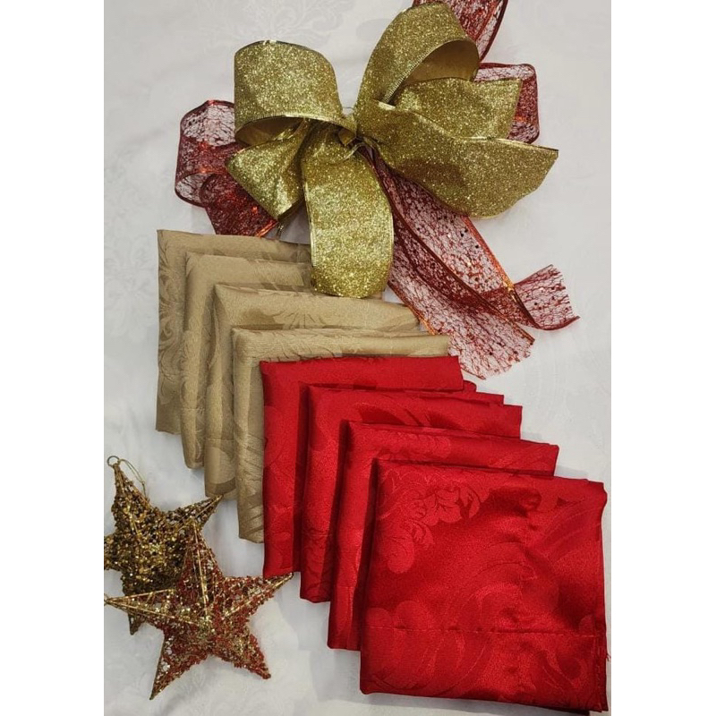 Kit 6 Guardanapos De Boca Para mesa posta e Decora