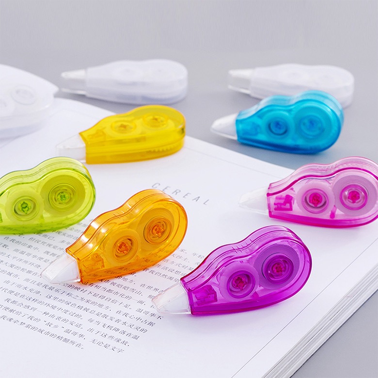 Kit 6 peças conjunto Fita de correcção de white