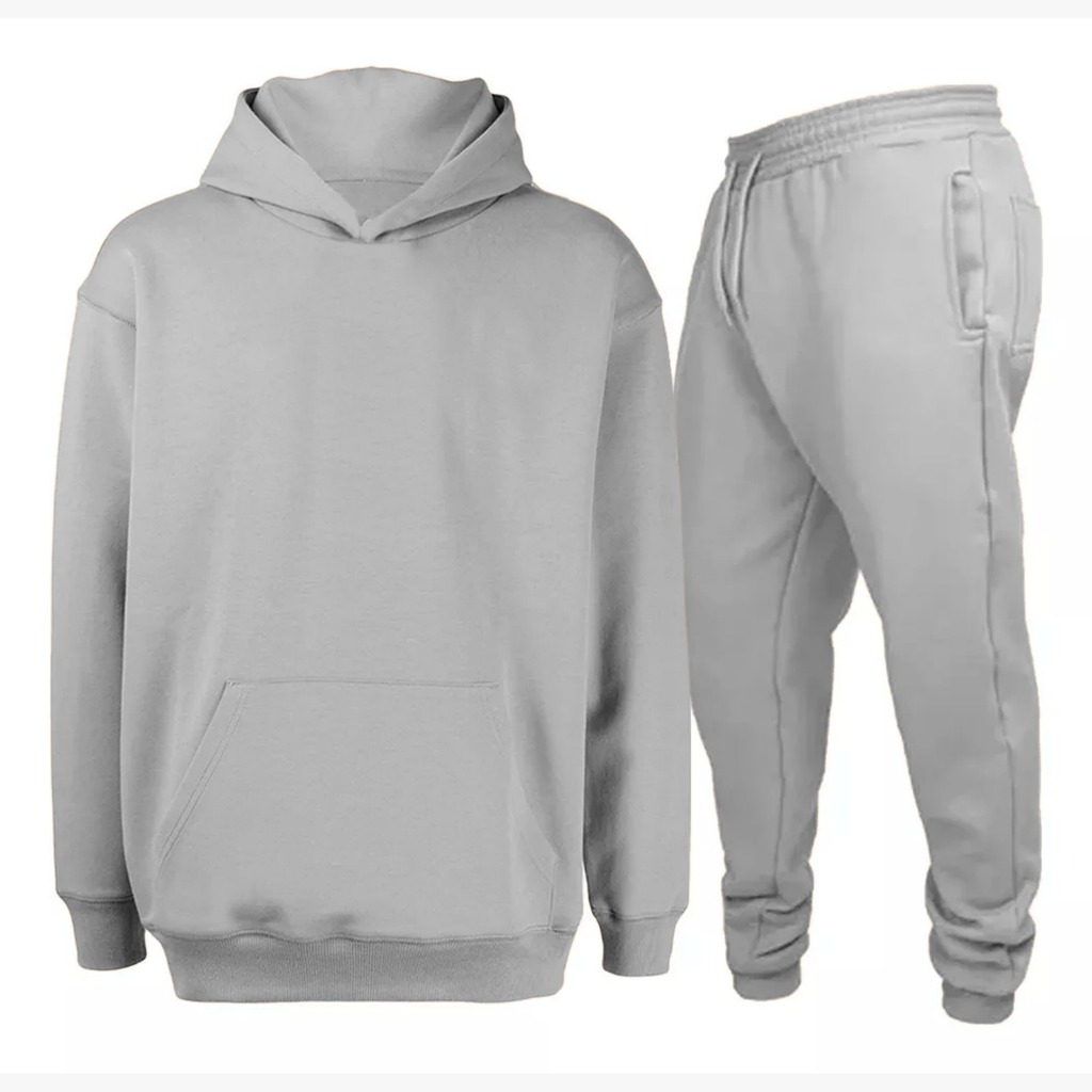 Conjunto Moletom Canguru e Calça Masculino Femini