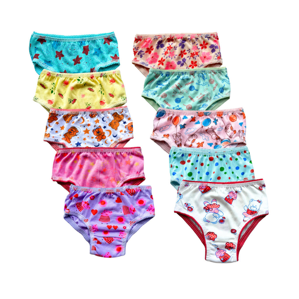 Kit 10 Calcinha Infantil – 5 Calcinha infant