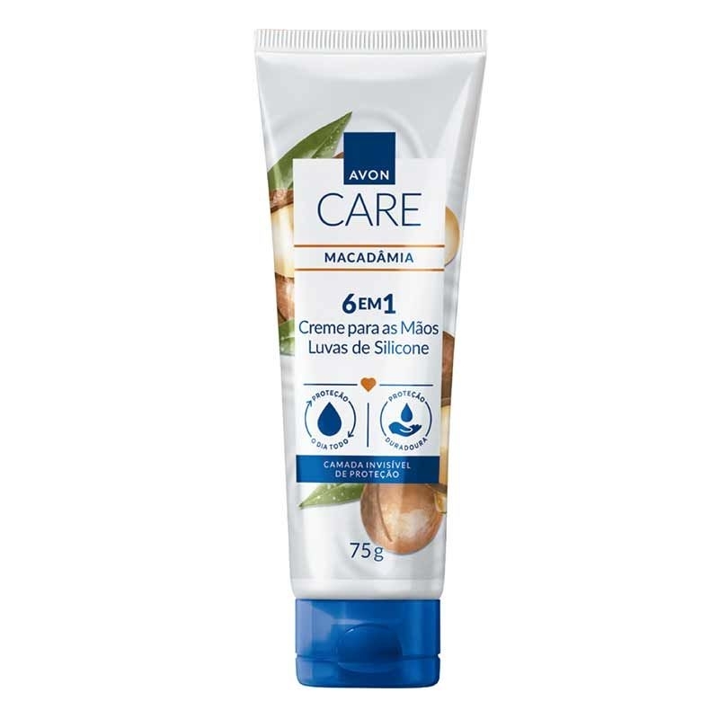 Luva de Silicone Avon Macadamia 75g Original Creme
