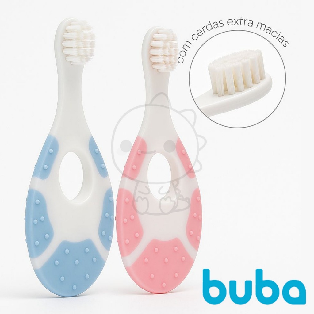 Escova de Dente Buba Infantil Escova bebê dentinh